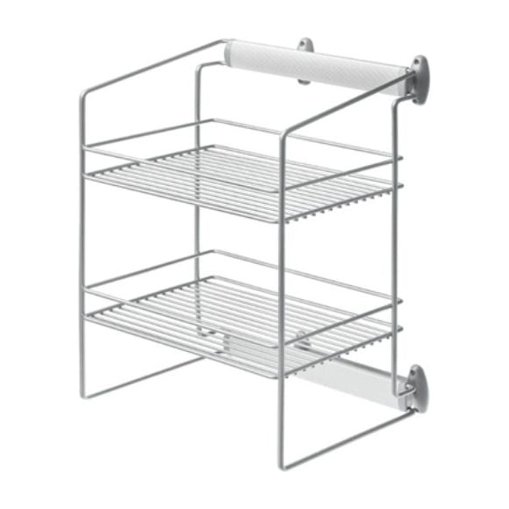 Repisero Vibo Extensible 2 Niveles Silver