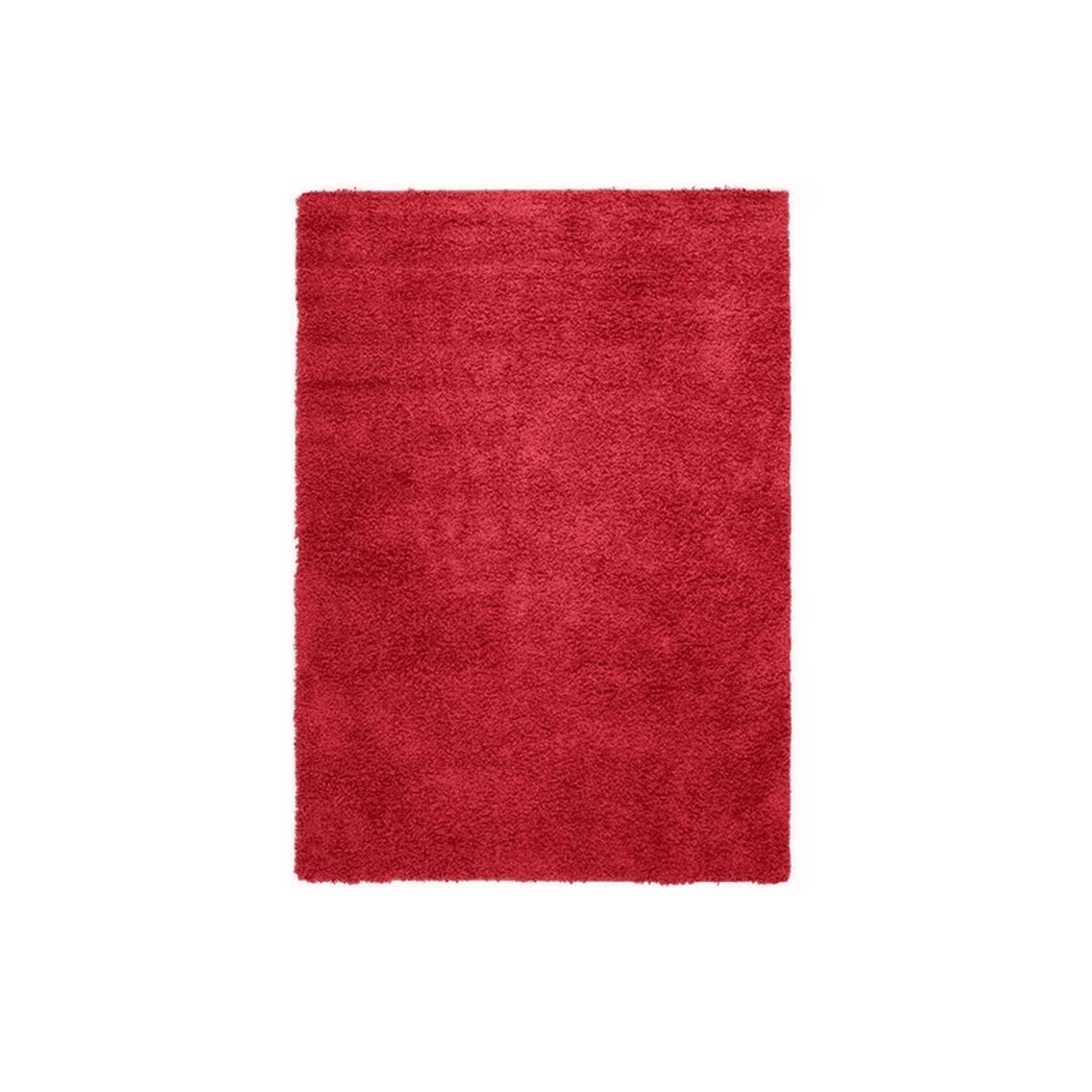 Genérico - Alfombra Peluda Grande 2x2.4 M Burdeo