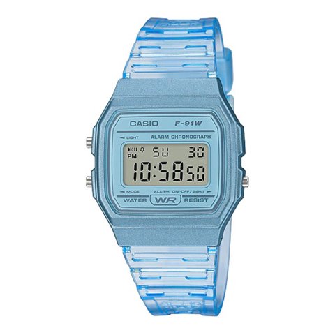 Reloj Digital Celeste Casio F-91Ws-2