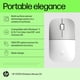 thumbnail image 2 of Ratón inalámbrico HP Z3700 G2 blanco para PC, portátil, Mac, 2 of 4