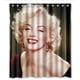 thumbnail image 1 of Cortina de ducha de Marilyn Monroe, juego de cortina de baño con ganchos, tamaño 66 x 72 pulgadas, 1 of 3