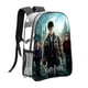 thumbnail image 1 of Harry Potter Mochila transparente temática, resistente y duradera, bolsa see-through para trabajo, deporte, universidad y viaje, 31 × 43 cm, 1 of 6