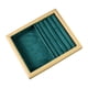 thumbnail image 2 of Bandeja De Exhibición De Joyería Elegante Soporte De Joyería Para Anillos Joyería Corporal Collares Verde Oscuro, 2 of 5