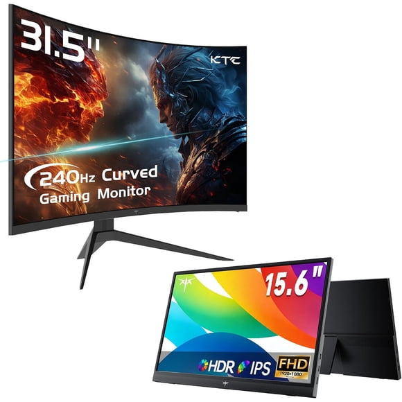 Monitor Curvo KTC 32 pulgadas 240 Hz 1 ms FHD 1920 x 1080