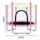 thumbnail image 2 of Mini Trampolin - Cama Elástica Pequeña Para Niños - Rosa, 2 of 4
