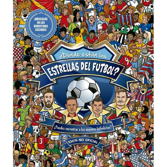 Libro ¿dónde Están? Las Estrellas Del Futbol