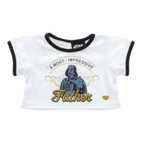 Polera Blanca Build A Bear Darth Vader Star Wars