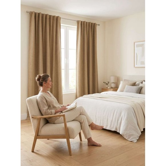 Set de Cortina Blackout mas vicillo 140x220 cm