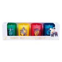 Insight - Harry Potter Hogwarts Houses Juego De Velas En Vaso Vidrio
