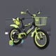 thumbnail image 3 of Bicicleta Aro 14 con Cesta, Ruedas Luces y Botellón de Agua Verde, 3 of 3