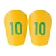 thumbnail image 2 of 1 Par De Espinilleras De Fútbol, Almohadillas Protectoras De Entrenamiento Para Hombres, Niños Y Niñas, Amarillo Y XS, 2 of 3