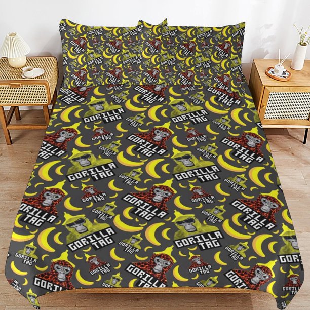 Tag Bedding Set Duvet Cover Comfortable and Lightweight Cartoon Bedding 3 Piece Bed Set