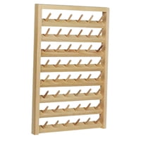 Magideal - Soporte De Carrete Para Hilo De Coser, 48 Carretes, Herramienta Para Trenzar El Cabello, Cuerdas Para Acolchar, Cuerda Para Colgar En La Pared, Organi