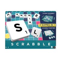 Atlas - Scrabble Juego De Mesa 2 En 1 Para Niños
