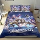 thumbnail image 1 of Vía Láctea de Honkai Conjunto de sábanas temático, trío de piezas, cómodo y amigable con la piel, diseño único, regalo de decoración para el hogar para familiares, amigos y fans, 90 cm * 190 cm, 1 of 6