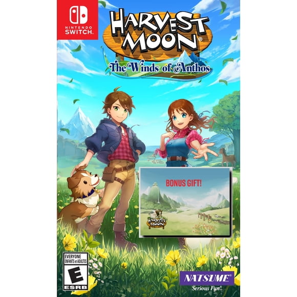 Harvest Moon: The Winds of Anthos para Nintendo Switch incluye un bloc de notas adhesivas Harvest Moon