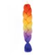 thumbnail image 1 of Xiao Hua Extensiones de cabello trenzado de ganchillo, 3 piezas, 23.6 pulgadas de largo, resistentes al calor, trenzadas de ganchillo, preestiradas, sin nudos, para peinado DIY, B250, 1 of 3
