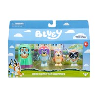 Pack De 4 Figuras De Bluey Aquí Llegan Las Abuelas 6-7,6 Cm