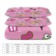 thumbnail image 4 of Hello Kitty Duvet Cover Set 3 Piece Bedding Set Double Sided Printing Decorative Comforter Cover Set, 4 of 5