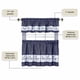thumbnail image 5 of Juego de cortinas para ventana ACHIM Tier and Valance Live Love Laugh, 5 of 6