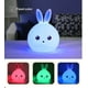 thumbnail image 2 of Lámpara De Conejo, Espanta Cuco De Silicona Suave -led Usb Color Celeste, 2 of 3