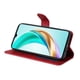 thumbnail image 2 of Funda Billetera para Honor X6B 4G con Porta Tarjetas y Soporte Ajustable Rojo, 2 of 5
