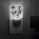 thumbnail image 4 of Código: KND (Kinder del Barrio) Luz nocturna LED con sensor de anochecer a amanecer para dormitorio, baño, pasillo, escaleras - Lámpara LED nocturna de enchufe, 0.5W - 1 pieza, 4 of 6