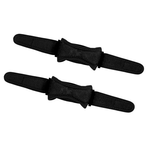 Magideal - 2X Correa Para Rótula, Rodillera, Soporte Ajustable Para Deportes Al Aire Libre, Estabilizador De Rótula, Correa Para Correr, Senderismo, Voleibol,