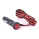 thumbnail image 1 of Conector del cable de alimentación del alumbrador de coche de 3m 12V 24V con interruptor, 1 of 2