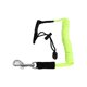 thumbnail image 1 of Canoa Kayak Paddle Leash Correa Con Mosquetón Tabla De Surf Elástica Cuerda De Surf Amarillo Verde, 1 of 5
