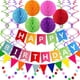 thumbnail image 2 of Cartel de feliz cumpleaños FECEDY para decoración de fiesta con guirnalda, 2 of 8
