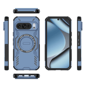 Funda Gangxun Para Google Pixel 10 Pro 5G , Magnética, Resistente A Golpes, Con Soporte, Unisex, Carga Inalámbrica