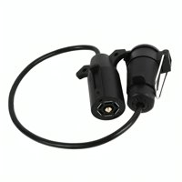 Genérico - Adaptador Enchufe Vehículo Americano Remolque Europeo 7 Pines