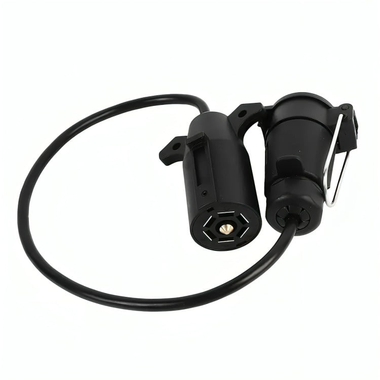 Genérico - Adaptador Enchufe Vehículo Americano Remolque Europeo 7 Pines