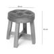 thumbnail image 2 of Pouf Puff Spring Felpa Café, 2 of 2