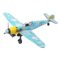 Bothyi - 1/48 Modelo De Avión Juguete De Modelo De Construcción Diy Para Regalos De Escritorio Para El Hogar Para La Familia Azul