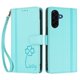 thumbnail image 3 of Funda Cartera Trébol para Samsung Galaxy A36 5G con Ranuras Tarjetas y Carga Inalámbrica Verde menta, 3 of 6