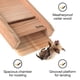 thumbnail image 2 of Casa para murciélagos Kenley de madera de cedro 37 × 17 × 6 cm, una cámara, 2 of 7