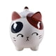 thumbnail image 3 of Alcancía cerámica diseño gatitos colores variados, 3 of 3