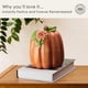 thumbnail image 3 of Figurilla Fitz & Floyd de cerámica – Calabaza con flores, 18 cm, 3 of 5