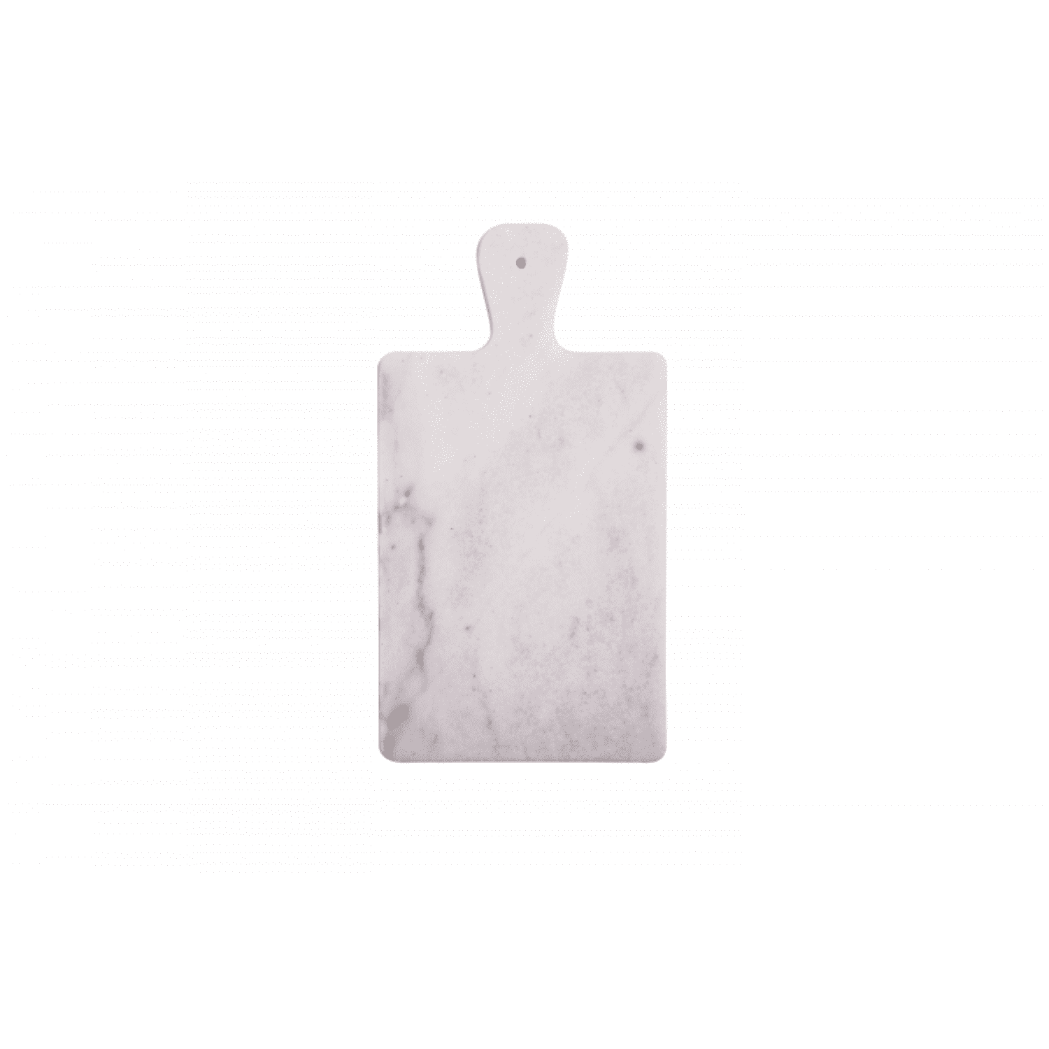 Tabla Rectangular Con Mango 34x18cm Marmol Lugano