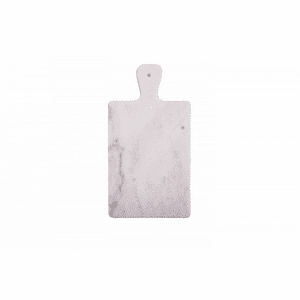 Tabla Rectangular Con Mango 34X18Cm Marmol Lugano