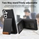 thumbnail image 4 of Funda FOXDOCK para Samsung Galaxy S26 Pro Resistente al agua, Antihuella, Soporte ajustable y RFID-negro, 4 of 6