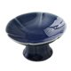 thumbnail image 3 of Soporte De Postre De Cerámica Con Base Para Fruta, Ideal Para Cupcakes, Donuts Y Encimera De Cocina, Color Azul Oscuro, 3 of 5