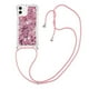 thumbnail image 3 of Funda FOXDOCK para iPhone 12 Mini con Cuerda Ajustable, Brillo Líquido, Protección Antigolpes y Lente – Ideal para Regalo, 3 of 6