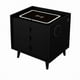 thumbnail image 1 of Velador Inteligente Smart 2.0 Negro | Mesa de Noche con USB y Luz Incorporada, 1 of 3
