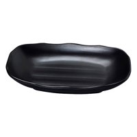 Cuenco Yanco Black Pearl-1 Nuevo Rectangular De Melamina De 8,75 X 5,5 Cm