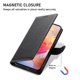 thumbnail image 2 of Funda para FOXDOCK Samsung Galaxy A26– Cuero Premium, 3 ranuras para tarjetas, Protección contra impactos, 2 of 5