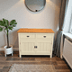 thumbnail image 1 of Aparador Buffet "Essential" Mueble de Madera Artesanal - Beige - 100x40x90 cm, 1 of 3