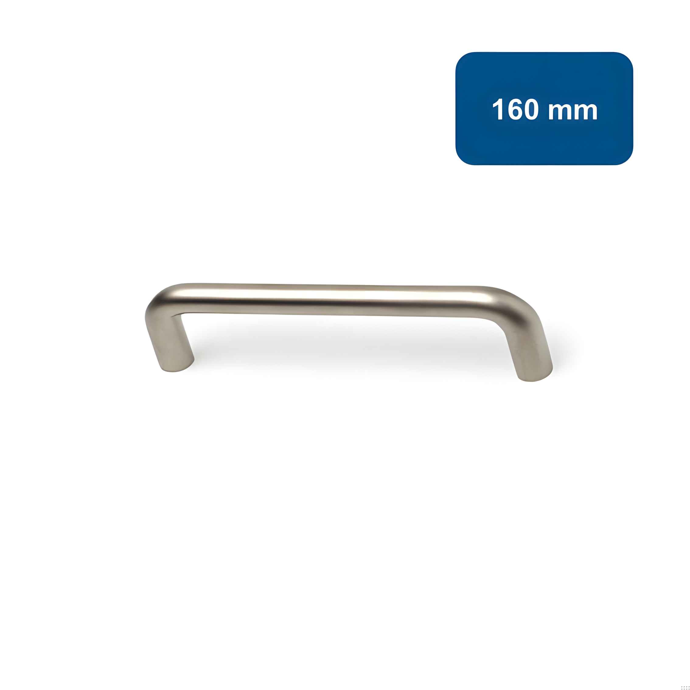 Dmc - Manilla Tirador Para Cajones Mónaco Acero 160Mm -